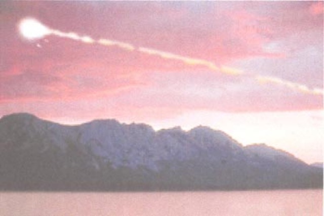 Meteorite impacts the EARTH