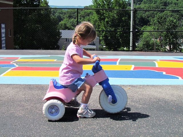 First learned how to ride a bike
