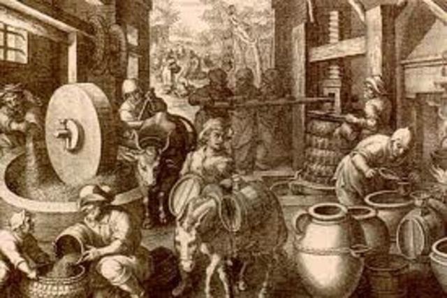 antes de la revolucion industrial