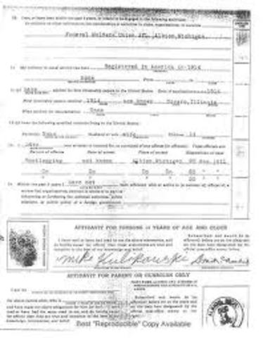 Alien Regristration Act