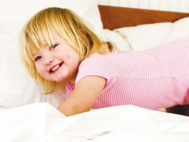 el bebe tiene 3 años