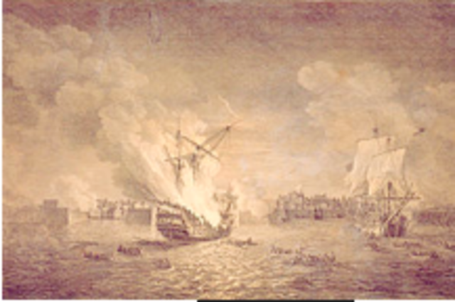 Siège de  Louisbourg, forteresse française