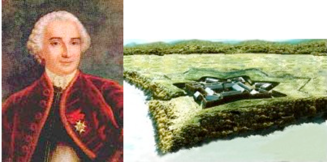 Général Washington (Treize Colonies) attaque Fort Duquesne