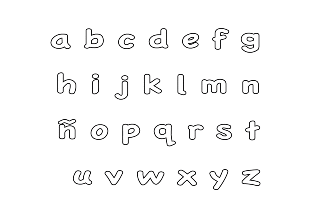 Letras minisculas