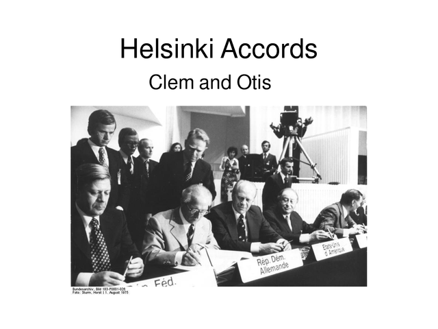 Helsinki Accords