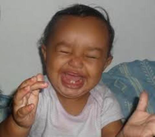 el bebe tiene un año y medio