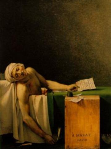 Muerte de Jean-Paul Marat