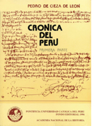 Publicación de "Crónica del Perú"