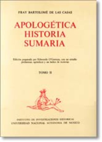 Publicación de la "Historia de las Indias y Apologética historia sumaria"