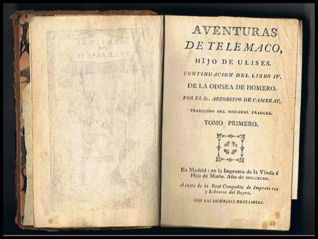 Redacción de "El poema Telémaco en la isla de Calipso"