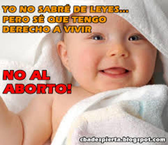 no al aborto