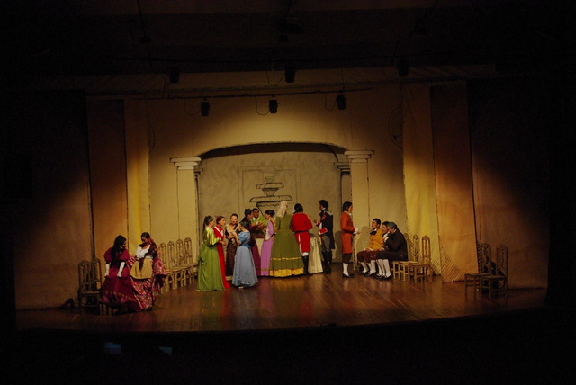 Estreno de LA BODA DE LAS VARGAS, auditorio Pedro Gomez Valderrama