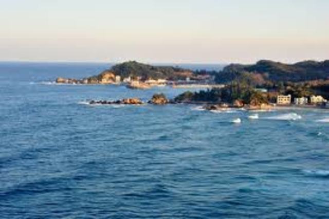 海を見に行きました。