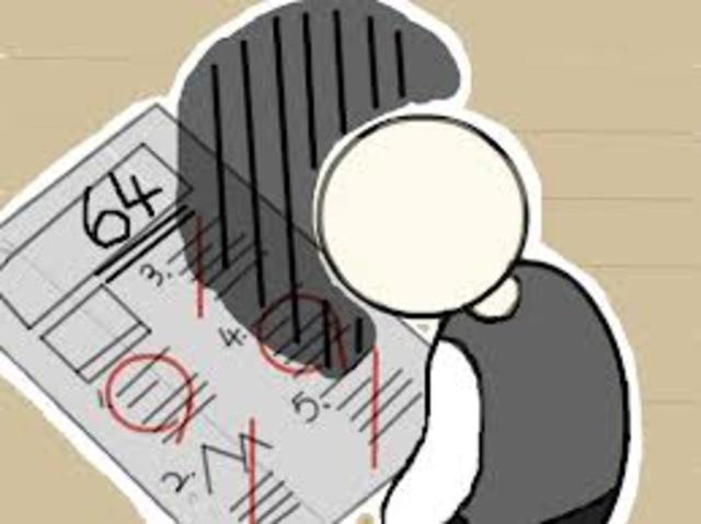 試験を受けました。