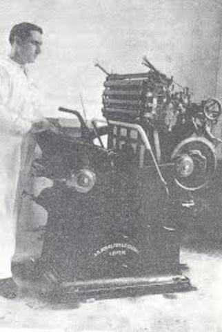 Instauración de la imprenta