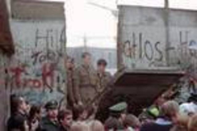 Berlin Wall is Torn Down