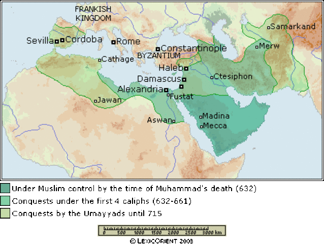 The Umayyad Dynasty rules in Damascus