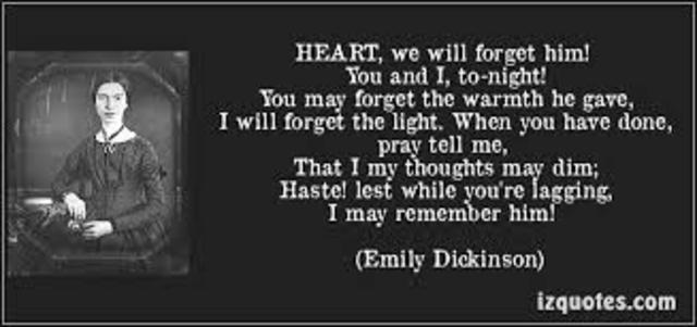 Heart! We Will Forget Him!