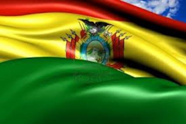Declaracion de independencia de Bolivia.