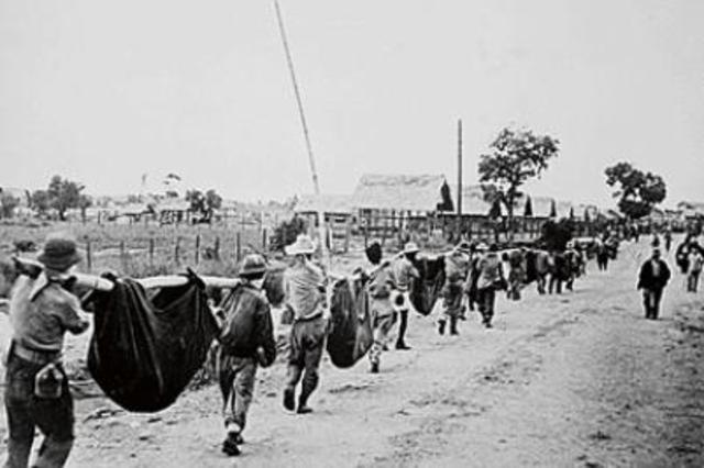 1942 Philippines fall to Japanese – Bataan Death March