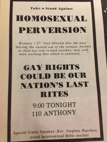 Rev. Stephen Harrison Lecture