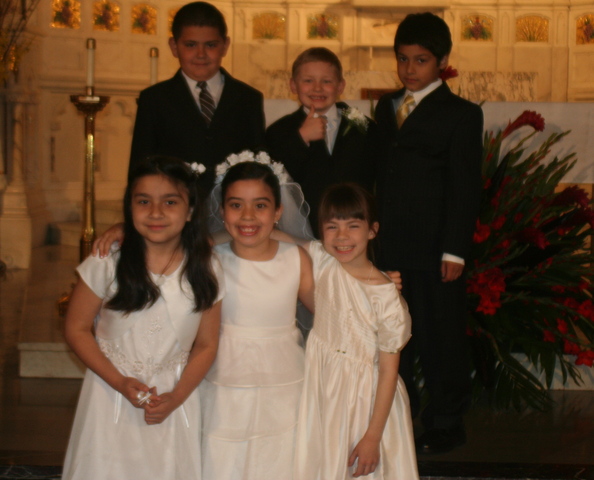 I made First Communion.