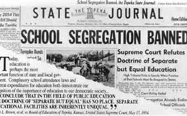 Brown vs. Board of Education
