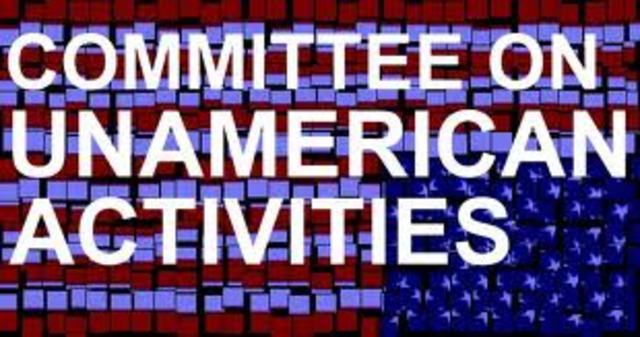 House UnAmerican Activities Committee
