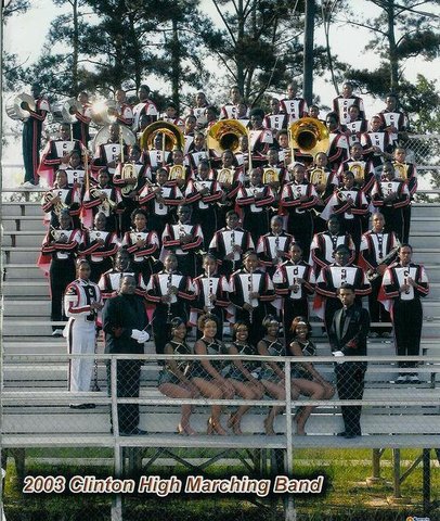 I joined the Clinton High School War- Eagle Marching Band