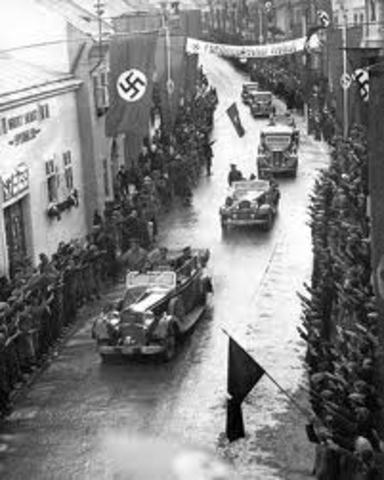 Nazi Germany Annexes Austria