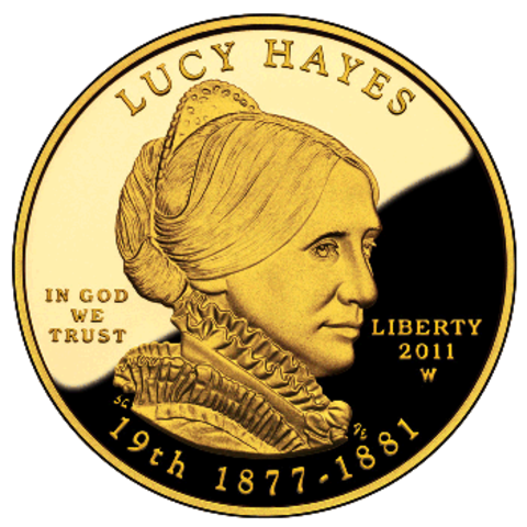Lucy Hayes term as first lady was ove.