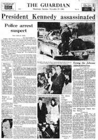kennedy assassinated
