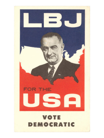 LBJ Defeats Goldwater