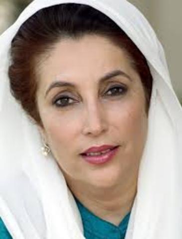 Benazir Bhutto is assassinated in Pakistan