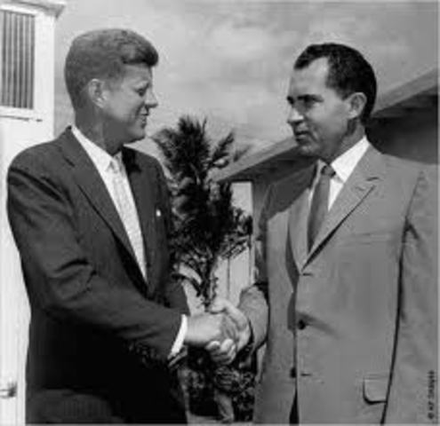 Nixon lost Presidential Election to JFK