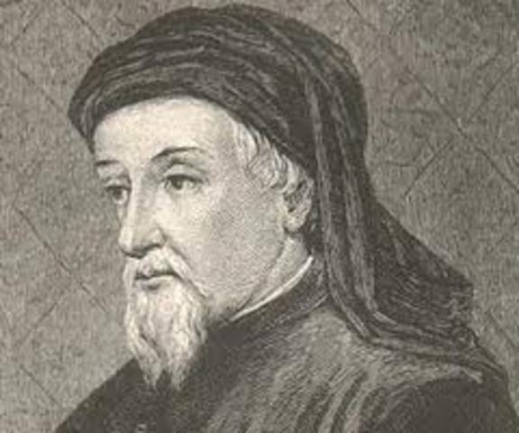 Geoffrey Chaucer was born.