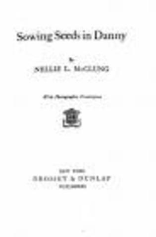 Wrote her first novel