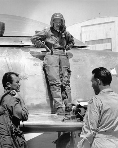 Jacie Cochran First Women to Break Sound Barrier