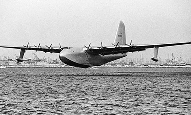 Spruce Goose Lifts Off