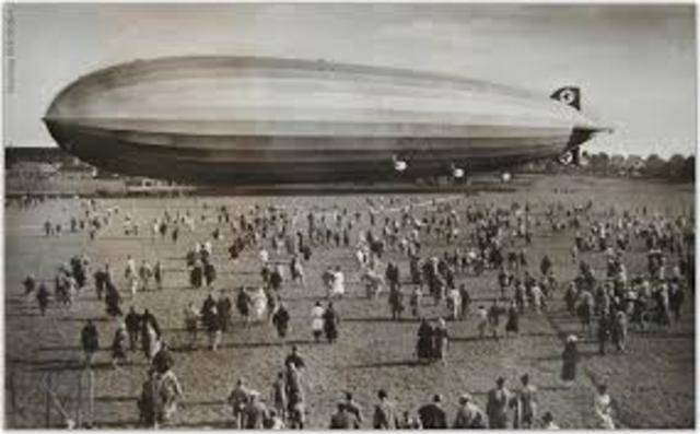 The zeppelin is invented