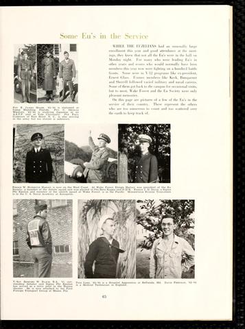 Euzelian Society in the WWII