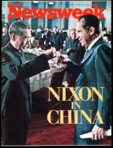 Nixon visits China