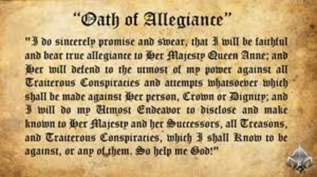 Oath of Allegiance
