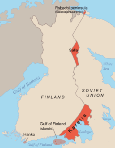 Stalin attacks Finland
