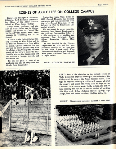 A Look into Army Life on Campus