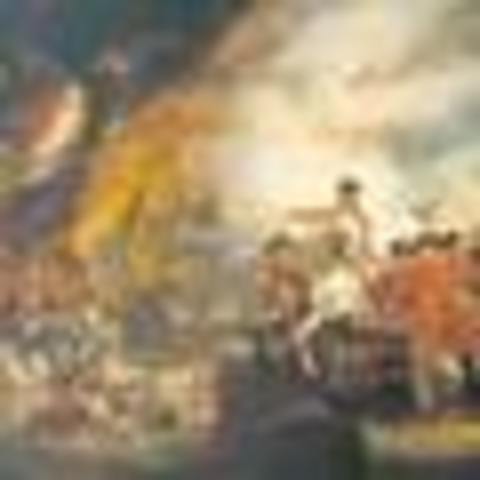 British Defeating the French