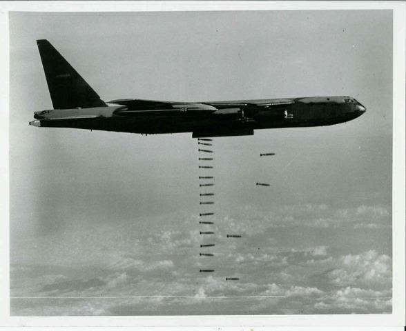 B-52s bomb Vietnam