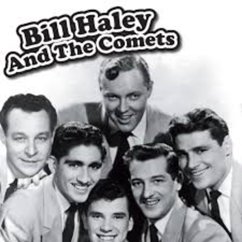 Bill Haley & His Comets They recored Rock Around the Clock.