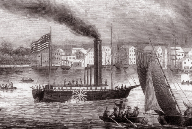 The First Commercial Steamboat