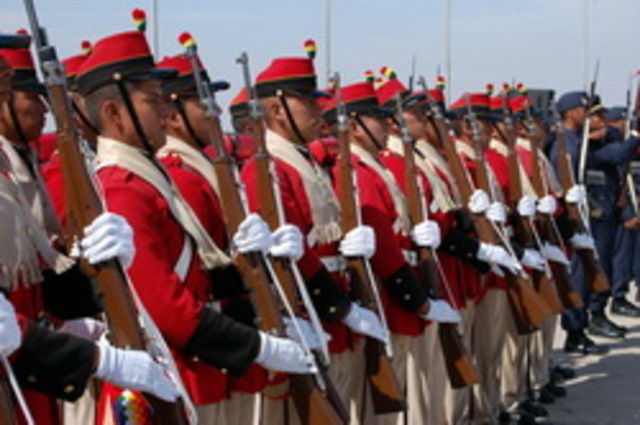 Agustin Gamarra entró al ejército